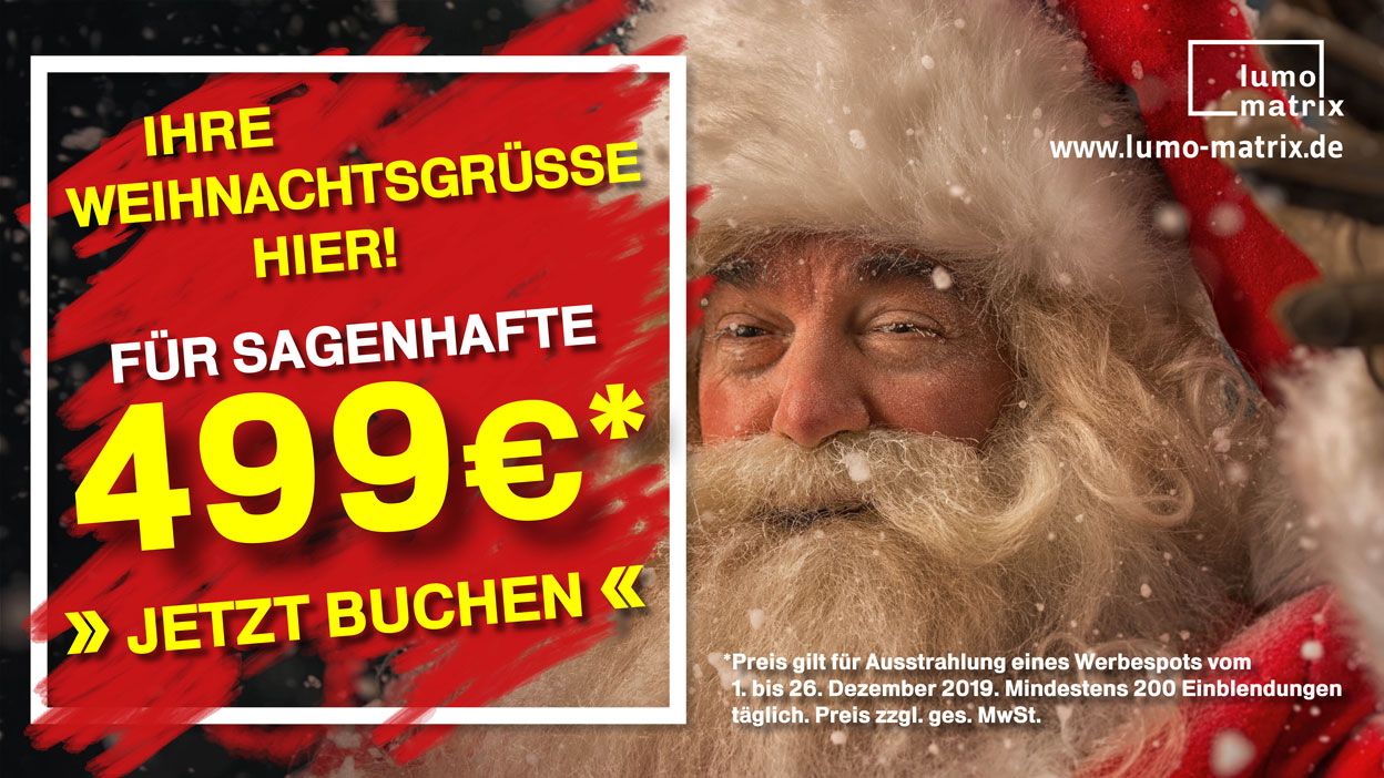 Weihnachstgrüße-Aktion